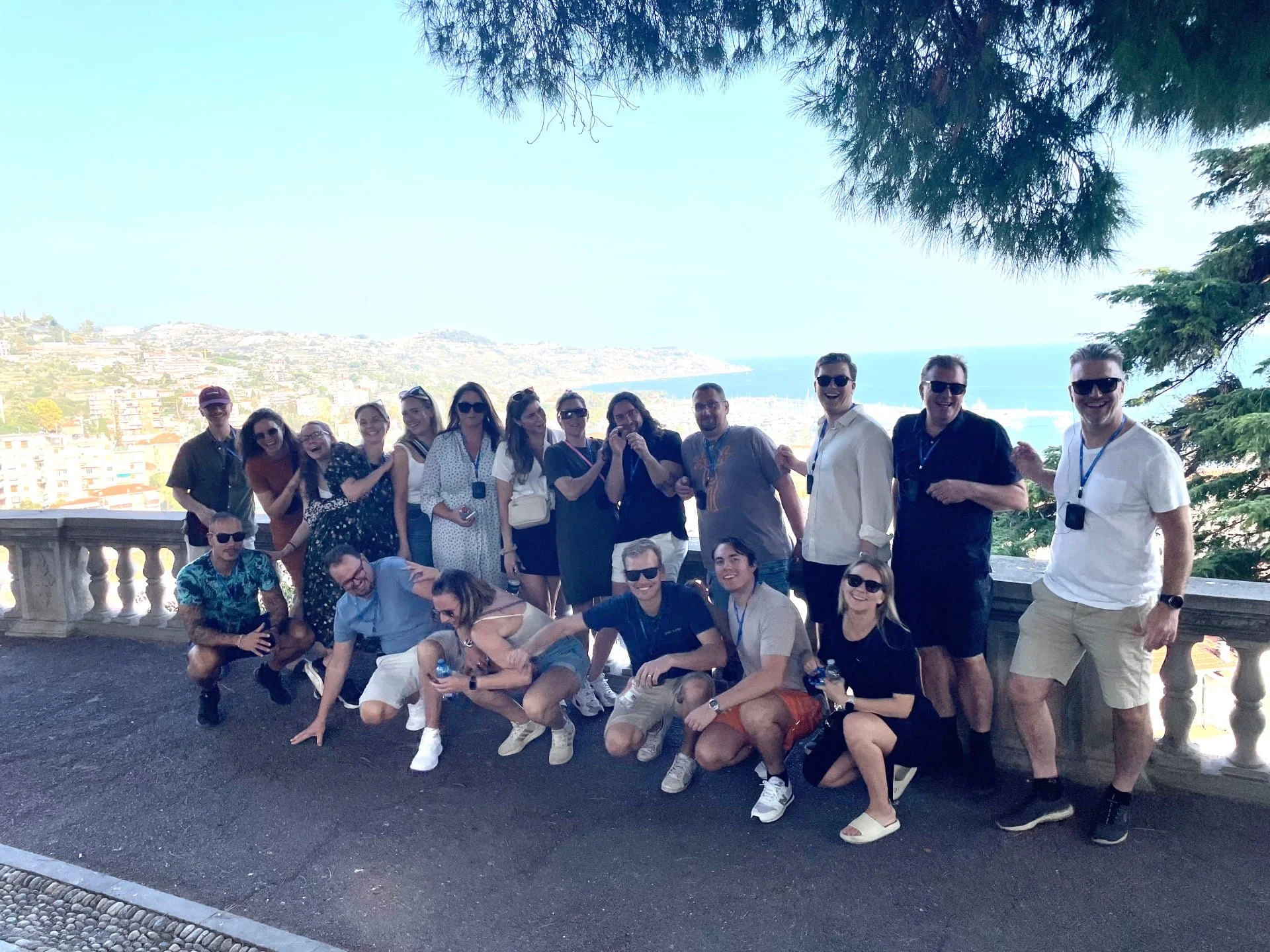 Mias Tryck event – Grupp utomhus